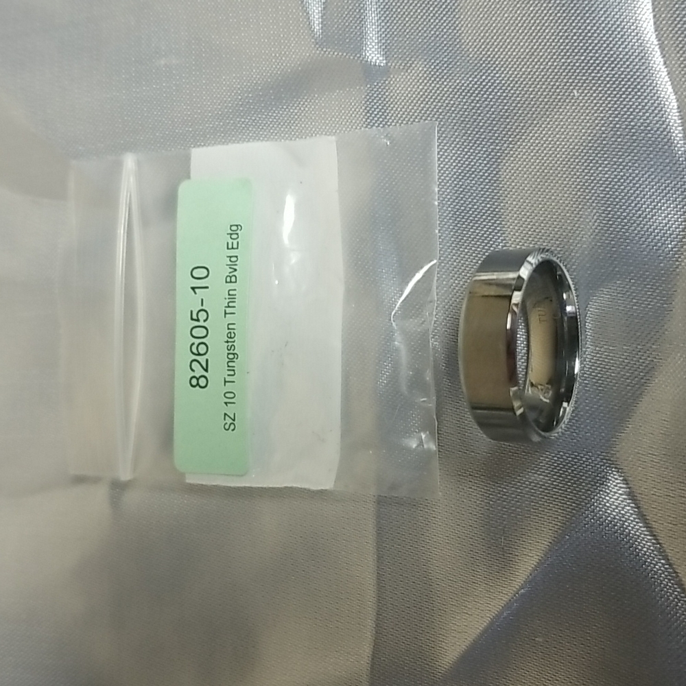 Mens tungsten band 6.5 mm